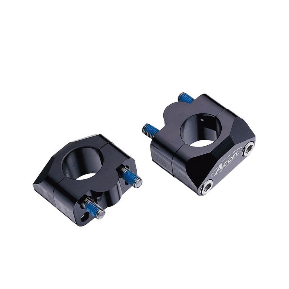 Переходник адаптер руля с 22.2 на 28.6 высота 20 мм. Accel