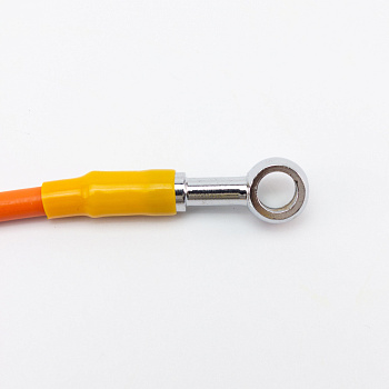 Шланг гидравлический тормозной (армированный) L=500 d=10мм оранжевый